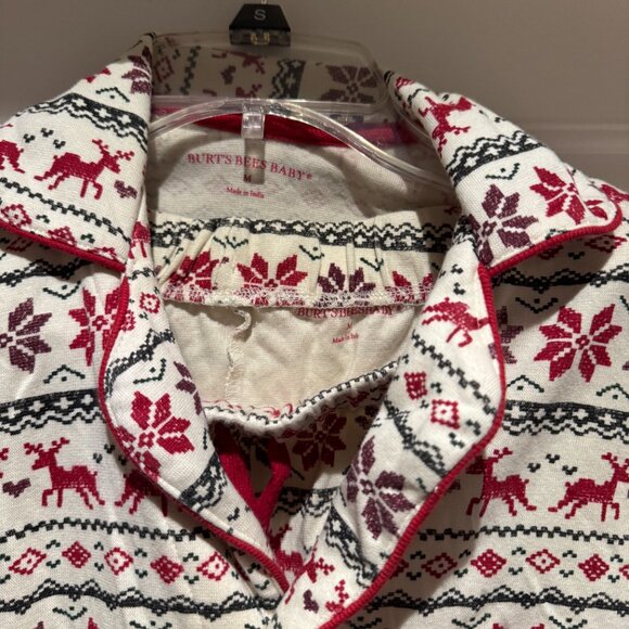 Burts Bees Baby and Family Matching Holiday Organic Cotton Adult Size PJ's - Picture 6 of 8